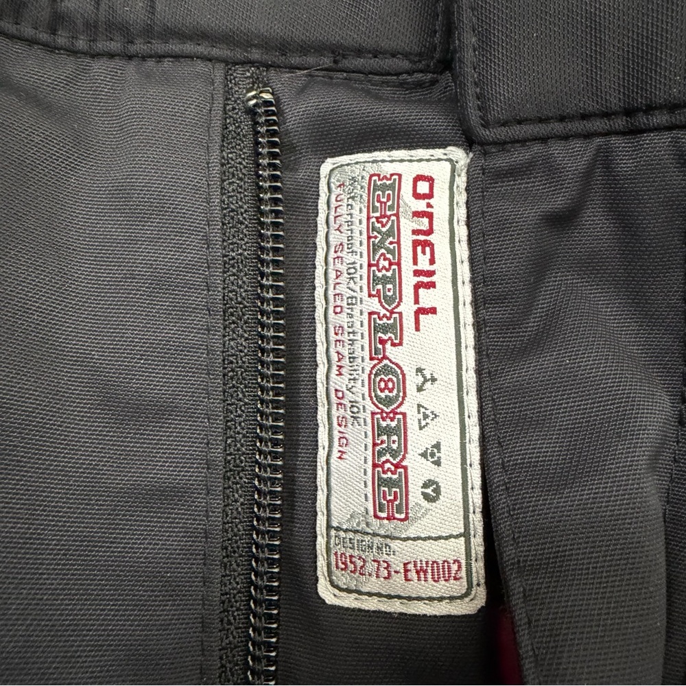 O'Neill Explore Series Snowboard Ski Pants 15K Waterproof Black Men's XL - Picture 15 of 16